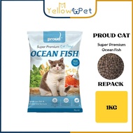 Proud Cat Super Premium Cat Dry Food Ocean Fish 1kg (Repack)