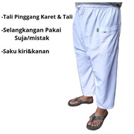 Adult Long Sirwal Pants Pangsi Pants Komprang Pants Umrah Hajj Pants UK.ML XL XXL 3XL 4XL