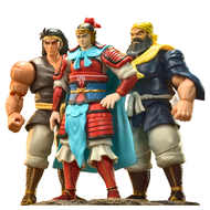 52TOYS 閃電奇舞 吞食天地系列 劉備玄德 可動完成品  1組