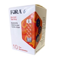 FORA 6 Uric Acid/Cholestrol/Glucose Test Strips