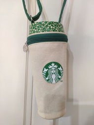 星巴克 Starbucks 水壺袋 隨行杯袋 斜背袋 收納袋 環保杯袋