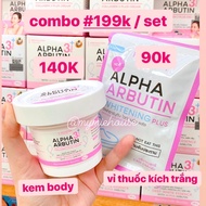 Alpha body cream + blister pack