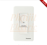 สวิตช์หรี่ไฟ PANASONIC WNGP575132 Dimmer 300 วัตต์ สีขาว Dimmer Switch ( Incandescent Light Control