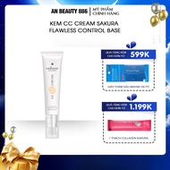 Kem trang điểm đa năng Sakura CC Cream Flawless Control Base SPF50+ PA++++ 40ml