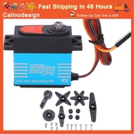 Calinodesign 35kg Digital Servo  Blue RC Car 35KG Metal Gear High Accuracy for 1:8 Robot 1:10