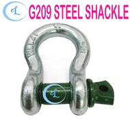 [READY STOCK] G209 SCREW PIN STEEL BOW SHACKLE