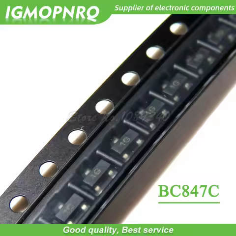 100PCS BC847C BC847 SOT-23 NPN transistor New Original