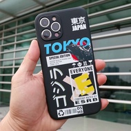 case realme c1 c2 c11 2020 c11 2021 c20 casing hp motif tokyo keren - hitam realme c11 2020