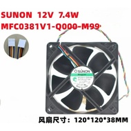 TAJUN Dell BTX Chassis Fan MFC0381V1-Q000-M99 12V7.4W YK550-A00