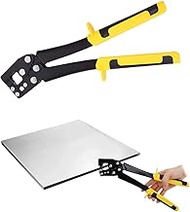 MINZHI Bolt Crimper, Profile Crimping Pliers, Crimping Tool for Steel Bolts, Drywall Profile, Steel 