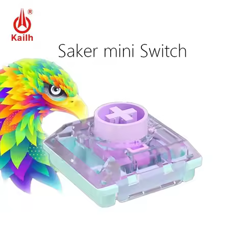 Kailh Low Profile Saker Mini Switch Hit Box Gamers Accessories 0.8mm Fast Hot swap mini Mechanical k