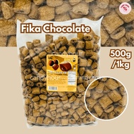[HALAL] Bika Snack Fika Chocolate 500g / 1kg Crunchy Chocolate Bites Snack