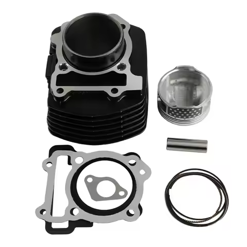 63.5mm Motorcycle Cylinder Piston Gasket Kit For Yamaha FZ 16 FZ16 Fazer YS 150 YBR 125Z 153CC Pin 1