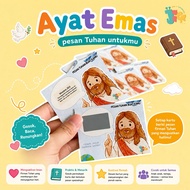 JOYISEVERYWHERE Golden Verse Rub Scratch Card Bible Card