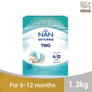 NAN OptiPro Two Milk Supplement For 6-12 Months 1.3kg