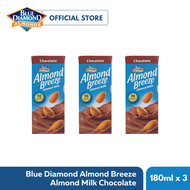 Blue Diamond Almond Breeze Almond Milk Chocolate 180MLx3