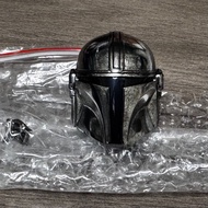 ［全新拆出電鍍頭盔 / SF到付$150] Hottoys tms052 tms053 Mandalorian Chrome Helmet 適合 tms007 tms046