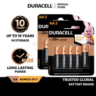 [Bundle of 2] Duracell Alkaline AA Batteries, pack of 5