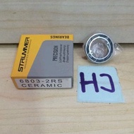 Ceramic Bearing Hub Freehub Strummer 6803-2RS 6803 2RS