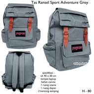 Men's backpack grey adventure sport backpack