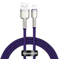 Baseus USB Cable for iPhone 11 12 Pro Max Xs Xr X 2.4A Fast Charging Cable for iPhone 7 SE 8 Plus iP