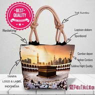 [ PRODUSEN  TOTEBAG] Tas Tali Sumbu Oleh-oleh Souvenir Umroh & Haji
