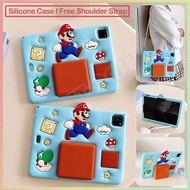 For Samsung Tab A9 A11 8.7 X110 X133 X135 A9+ A11+ A11 Plus 5G X210 X230 X236B Kids Silicone Case Re