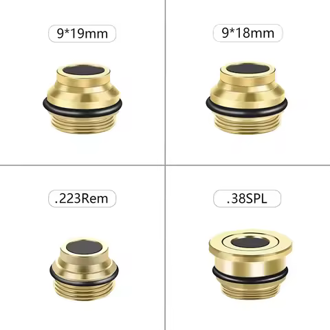 Tactical 9mm Laser Trainer Cartridge Switch Cover For 9x18mm 9x19mm .38SPL .45ACP .380ACP .223rem .4