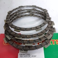 * YAMAHA YB100 DX100 CLUTCH DISC PLATE SET 4PCS TAIWAN YB 100 SHARK