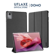 UFLAXE DOMO เคสโฟลิโออัจฉริยะกันกระแทกสำหรับ Lenovo Tab M11 เคสแท็บเล็ตปกหนังสืออัจฉริยะการป้องกันเต