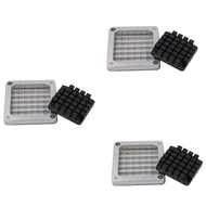 French Fry Cutter Stainless Steel +3 Blades Size Fries Chips Cutter Parts French Fry Potato Chips Cu