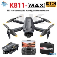 Original K811 Max GPS Rc Drone 5G Professional 8K HD Aerial Photography 4K Dual-Camera Omni directio