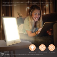 Daylight Therapy Lamp Sad Light 3200k Happy Mood Light Touch Dimmable For Winter Anti Depression Led