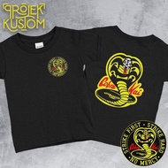 TSHIRT COBRA KAI ADULT & KIDS (readystock)