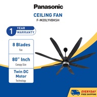 PANASONIC Ceiling Fan 8 Blade Long Type F-M20LY 80 INCH DC Motor Aluminum Blade Timer 9 Speed Kipas Siling 风扇