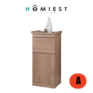 [HOMIEST] ORATE 2FT Altar Cabinet Prayer Cabinet Religious Worship Natural/Walnut