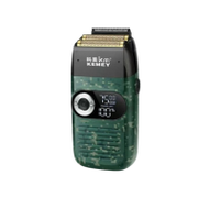 Kemei KM-2027 精鋼刀頭電動剃須刀 電鬚刨 | 理髮器 | LCD顯示 | 人體工學貼面設計