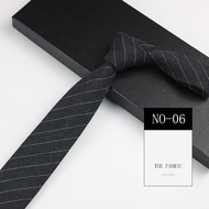 Cà vạt nam Broobelt họa tiết kẻ nhiều màu cao cấp caravat bản 6cm phong cách đơn giản trang nhã CV03