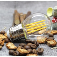 Edison LED Bulb A60 A19 Three Color Temperatures 8w/10w String Light Glass Camping E27 LED Bulb LED 