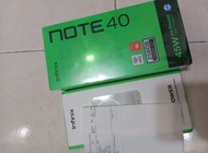 Infinix Note 40 Smartphone (8GB RAM+256GB ROM | Original Infinix Malaysia
