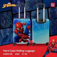 免費送貨，美國 SpiderMan 21" 兒童硬身行李箱