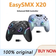 EasySMX X20 Wireless Gamepad Enhanced Controller Compatible with PC/NS/TV/Phone/Laptop, Hall Micro T