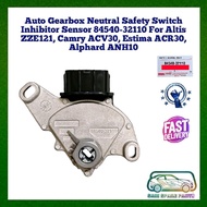 Auto Gearbox Neutral Safety Switch Inhibitor Sensor (9 Pin) 84540-32110 For Altis ZZE121 Camry ACV30