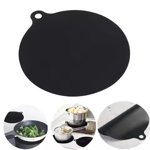 Reusable Induction Cooktop Mat Heat Insulated Mat Kitchen Accessories Induction Stove Protector Mat