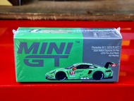 全新 MINI GT MINIGT MGT00889 889 PORSCHE 911 GT3 R #77 2024 IMSA DAYTONA 24 HRS GTD PRO 2ND PLACE AO R