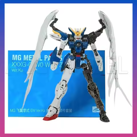 Ew Accessories Mg 1/100 Metal Parts Set for Xxxg-00W0 Wing Zero Ew Ka Alloy Skeleton Sets Assembly M