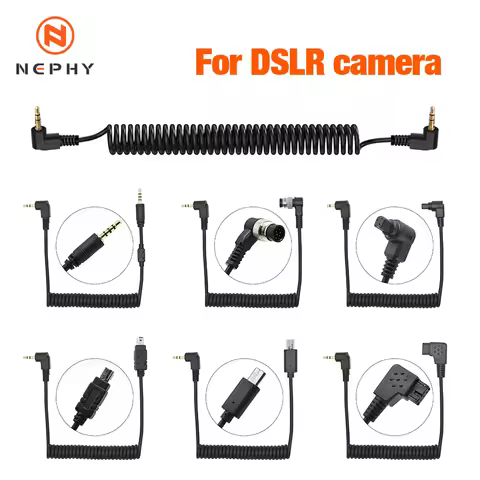 DC0 2.5mm Shutter Release Cord Cable RF-603 C1 C3 S1 S2 P1 N1 N3 for Nikon D850 D810a D800 D700 D500