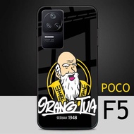 Glitter Glass Softcase For F5poco - Casing hp F5poco - Hanpdhone Protector F5poco - Casing hp -A03