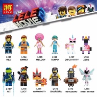 LELE LE-GO MOVIE MINIFIGURE EMMET LUCY WYLDSTYLE REX L163 164 165 166 167 168 169 170 171 172 173 17
