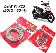 Kampas Rem Depan discpad dispad rem depan plus Belakang BeAT FI K25 (2012 - 2014)